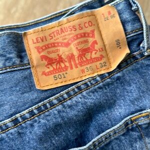 Men’s Levi’s 501 36x32